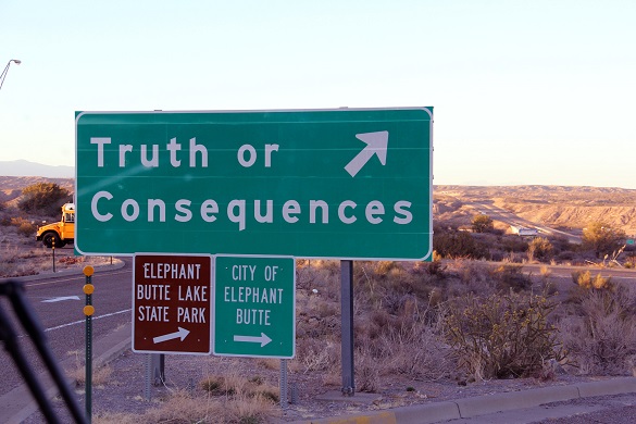 Truth or Consequences Novi Meksiko cudna imena gradova