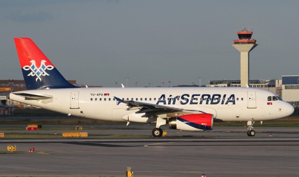 Avion avio kompanije Air Serbia