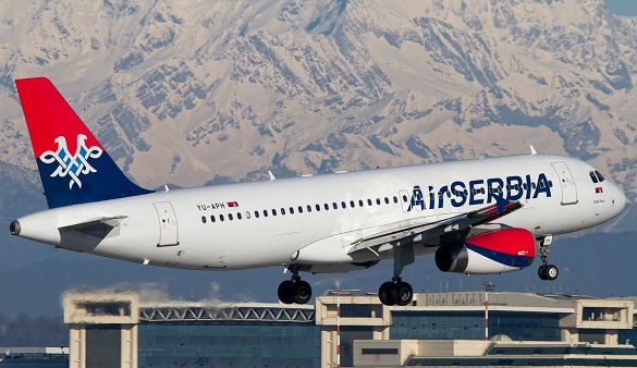 Air Sebia avio karte Beograd Sarajevo Zagreb Frankfurt