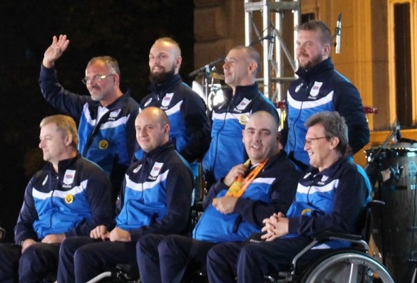 Srpski paraolimpijci doček