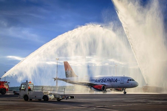 Air Serbia Beograd Sankt Peterburg avio karte linija nagrada