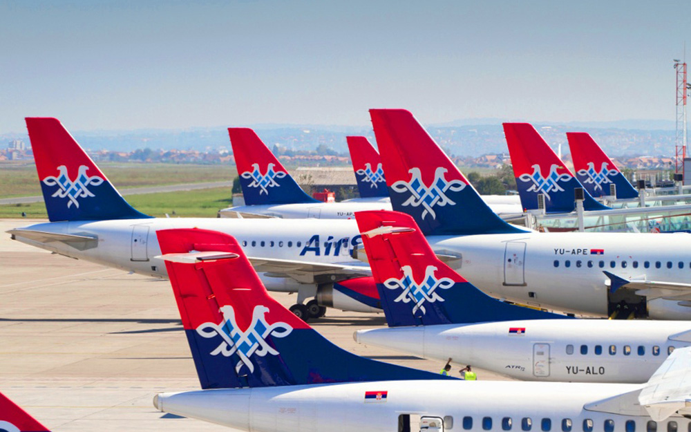 Air Serbia otkazala više od 300 letova