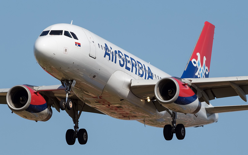 Air Serbia povećava broj letova za Švajcarsku i Crnu Goru