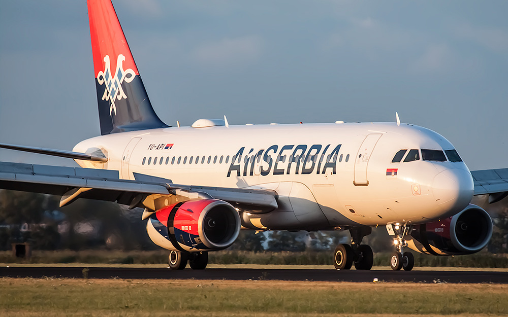 Air Serbia uvodi dodatne letove za Tivat