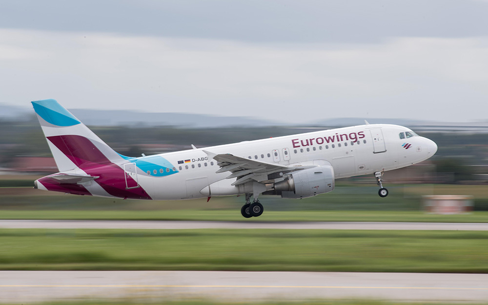 Eurowings - Pokrenuti letovi između Tivta i Štutgarta
