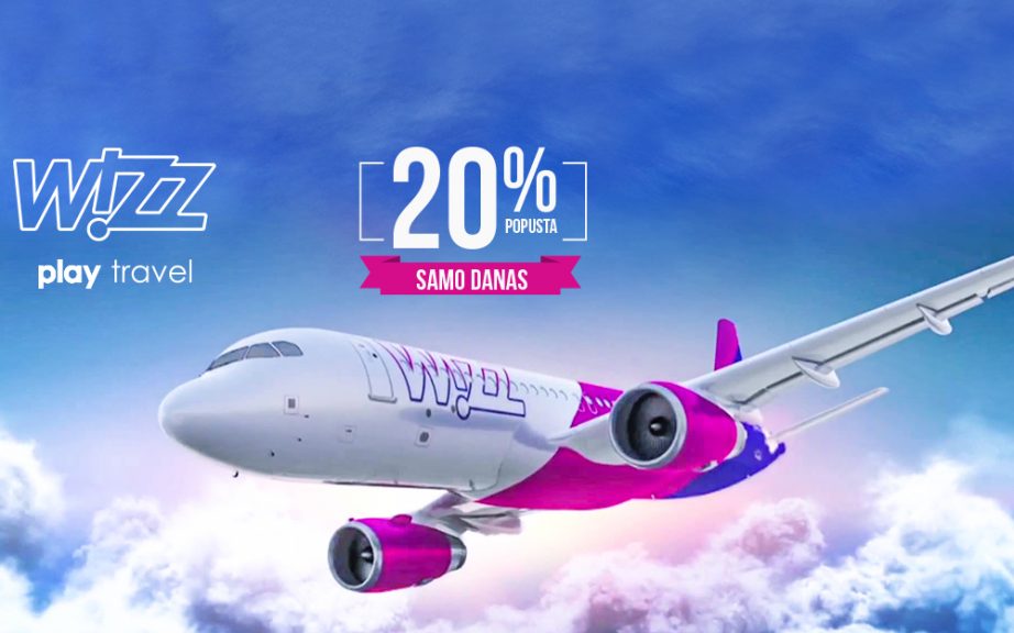 Wizz Air Pink Friday promo - 20% popusta na sve avio karte ...