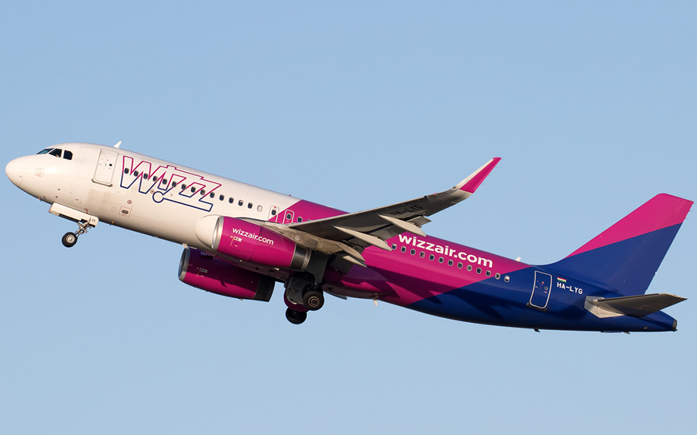 Wizz Air danas pokreće tri nove linije iz regiona